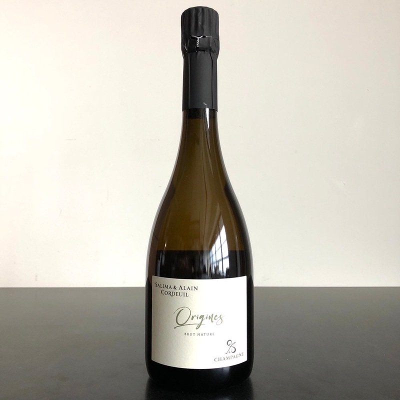 Salima et Alain Cordeuil 'Origines' Brut Nature Champagne, France 2018