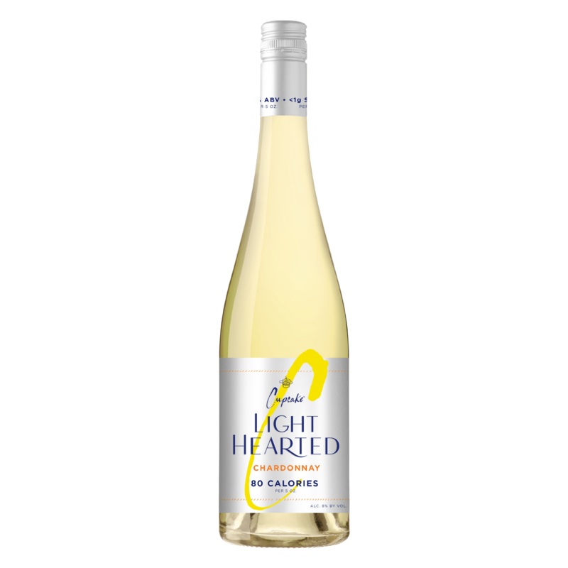 CUPCAKE LIGHT HEARTED CHARDONNAY 750ML