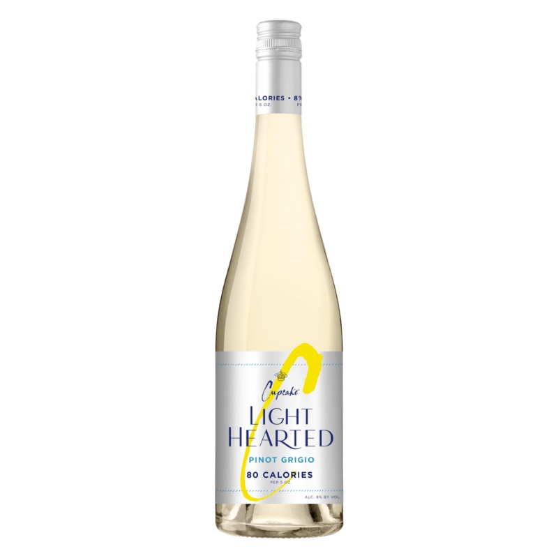 CUPCAKE LIGHT HEARTED PINOT GRIGIO 750ML