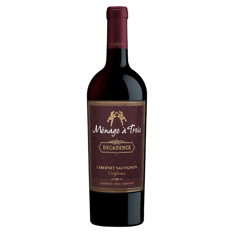 MENAGE A TROIS CABERNET SAUVIGNON DECADENCE 750ML