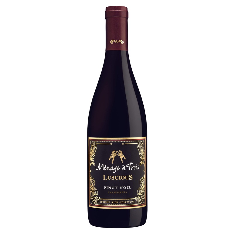 MENAGE A TROIS PINOT NOIR LUSCIOUS 750ML