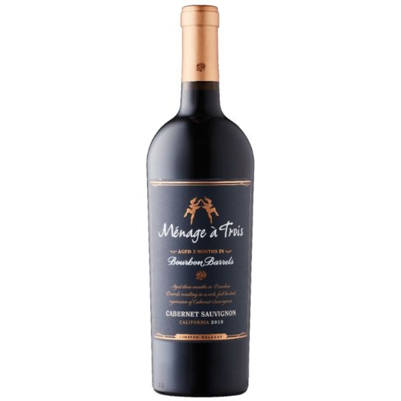 Mnage  Trois Bourbon Barrels Cabernet Sauvignon 2018
