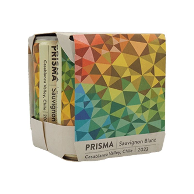 PRISMA Casablanca Valley Sauvignon Blanc 2023 Cans 4 Pack