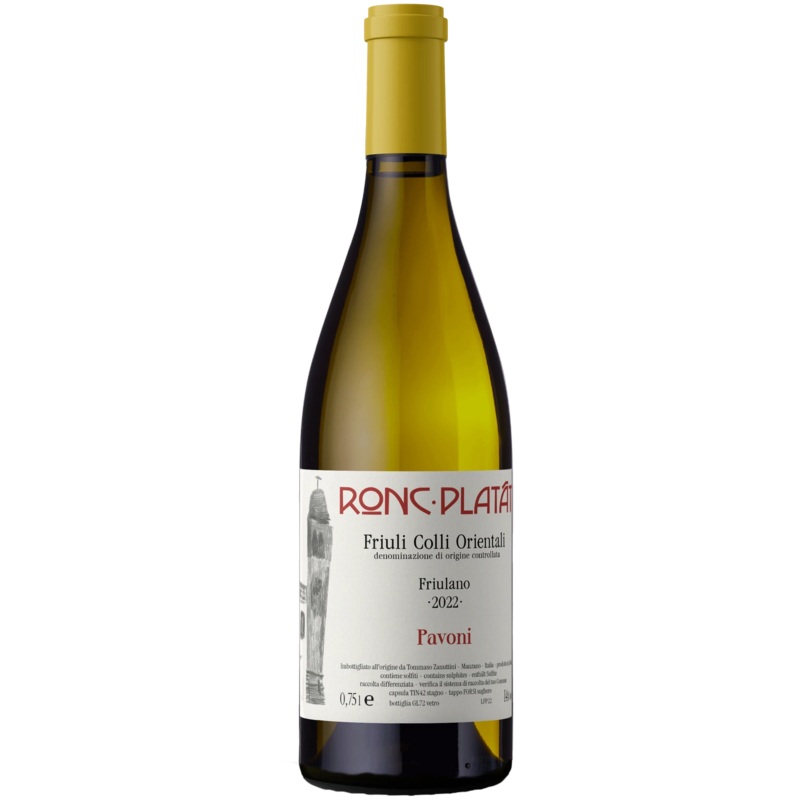 RONC PLATAT Pavoni Friulano Colli Orientali del Friuli 2022