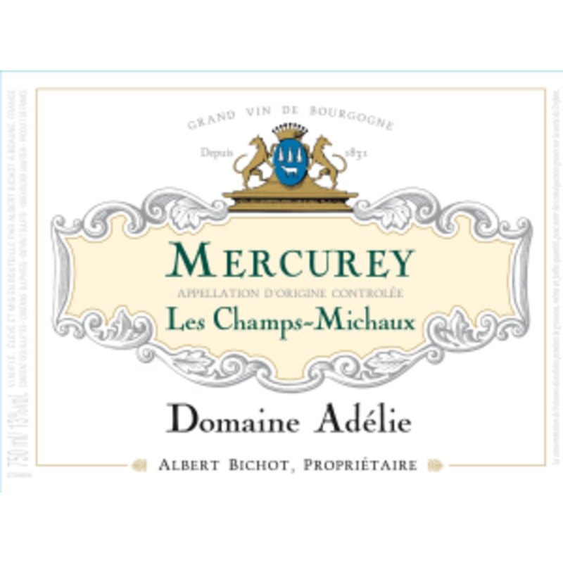 Albert Bichot 2017 Domaine Adelie Mercurey Champs-Michaux