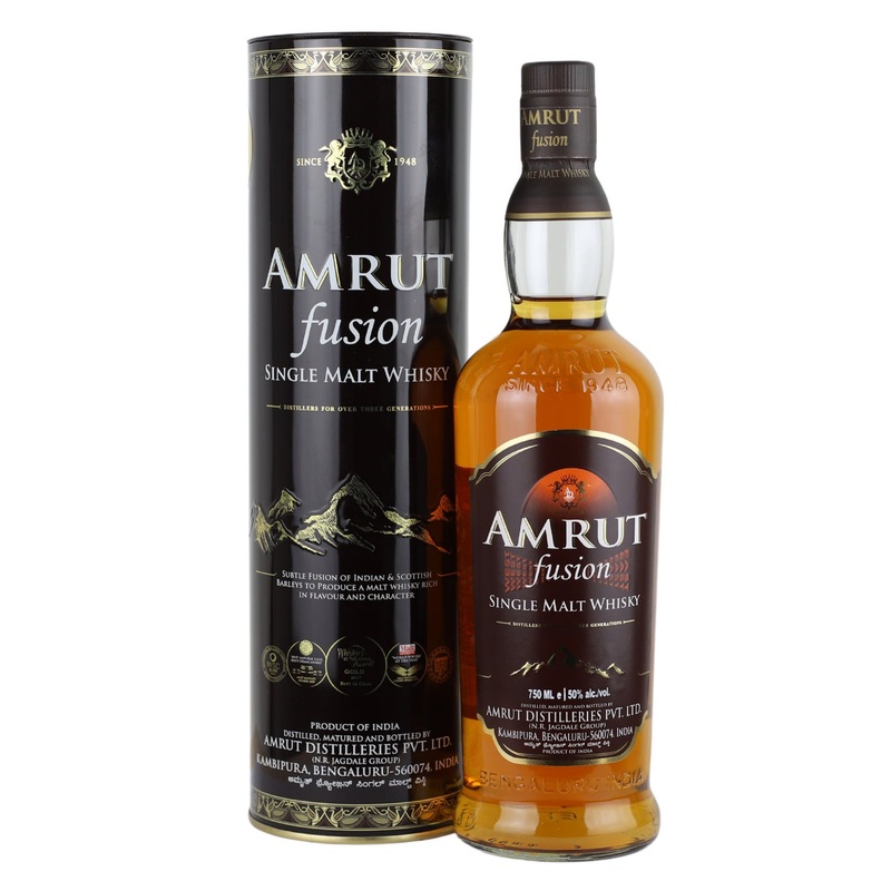 Amrut Fusion Lightly Peated Indian Whisky