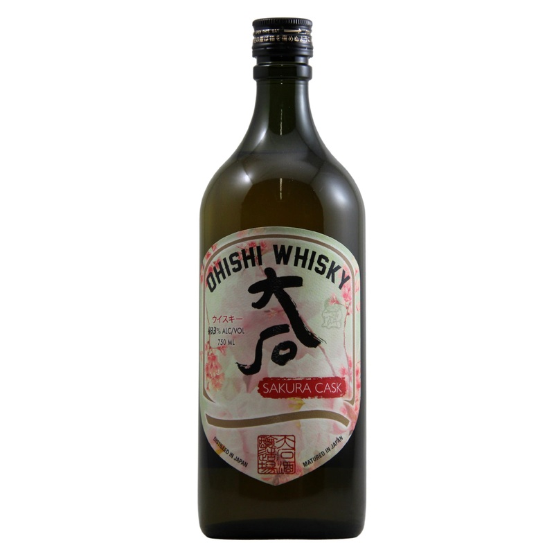 Ohishi Sakura Cask Japanese Whisky