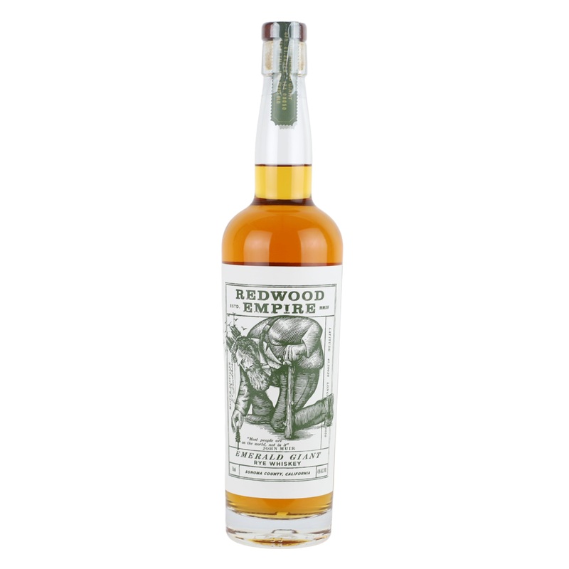 Redwood Empire Emerald Giant Rye Whiskey