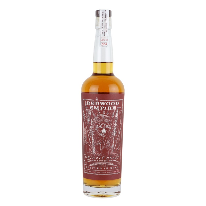 Redwood Empire Grizzly Beast Bottled in Bond Bourbon