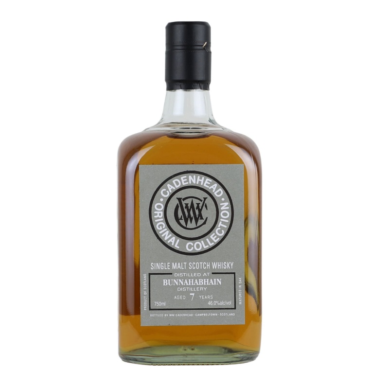 Bunnahabhain 7 Year Peated Bourbon Matured Cadenhead Single Malt