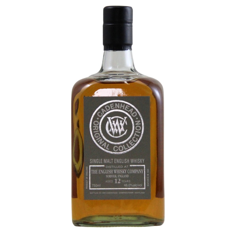 English Whisky Company 12 Year Cadenhead Bottling Single Malt Scotch