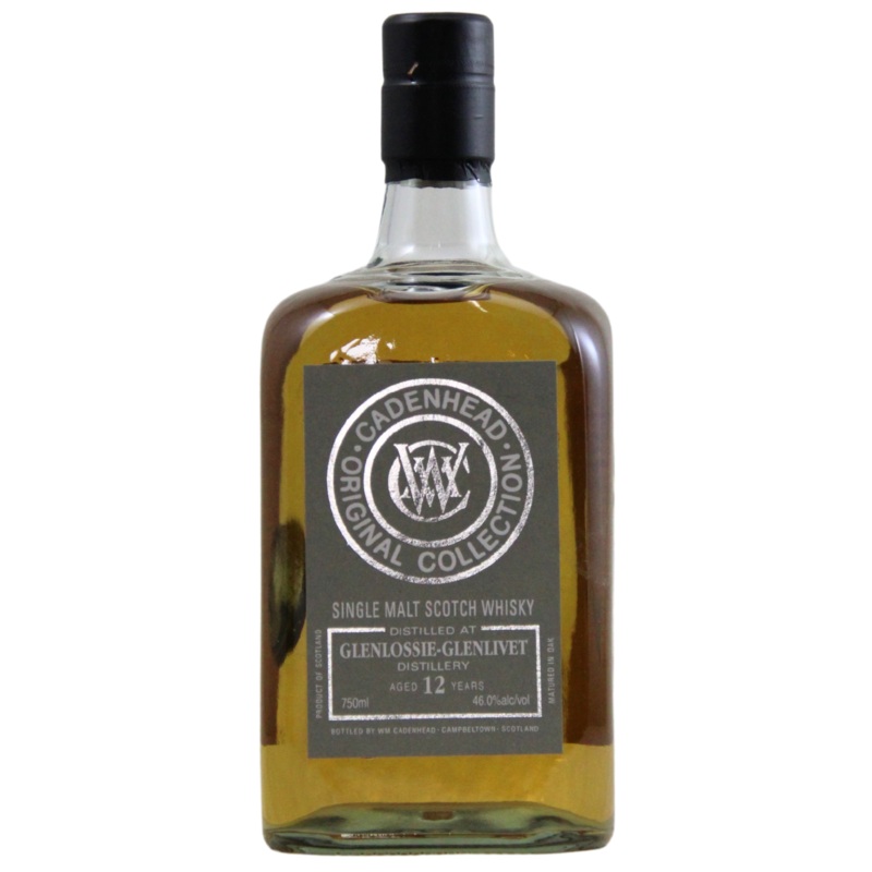 Glenlossie-Glenlivet 12 Year Cadenhead Bottling Single Malt Scotch Whisky