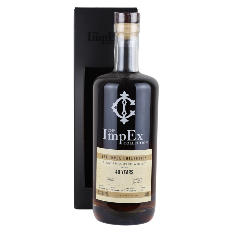 Impex Collection 40 Year 1980 Blended Scotch Whisky