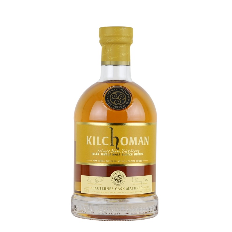Kilchoman Sauternes Single Malt Scotch 50% ABV