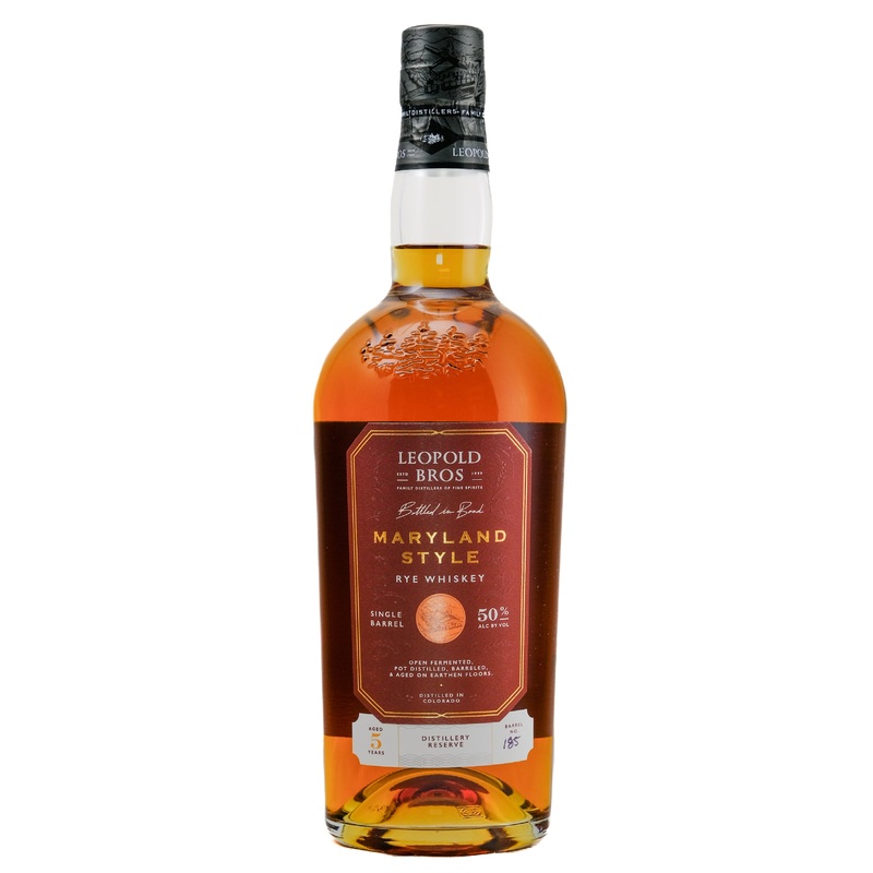 Leopold Bros. Maryland Style Rye Whiskey