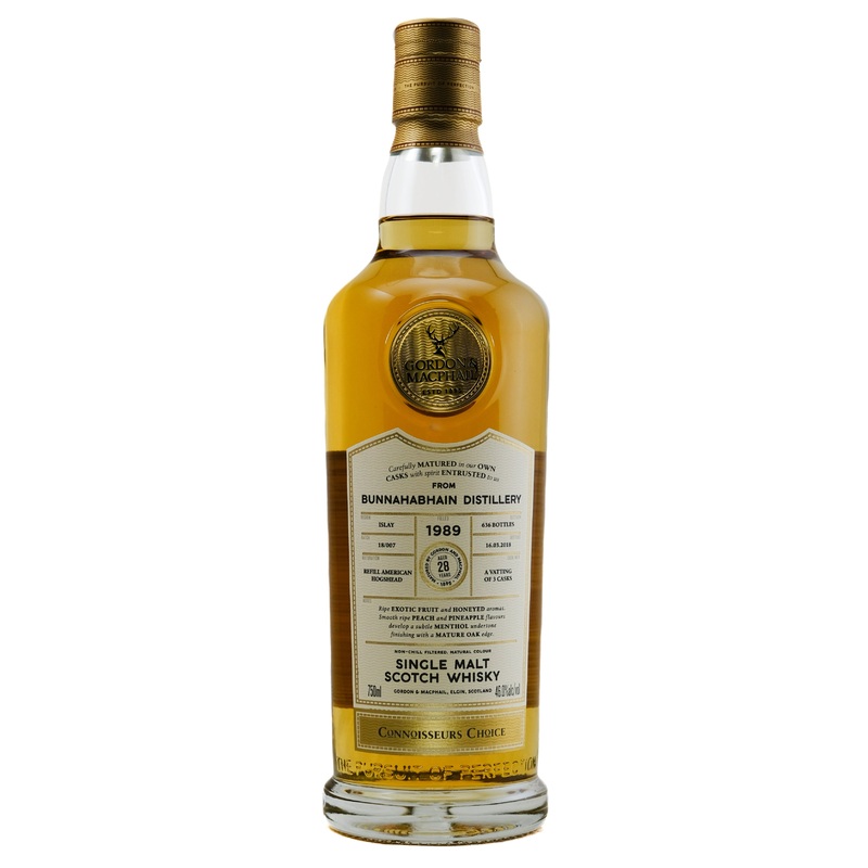 Bunnahabhain 28 Year Gordon & Macphail Single Malt Scotch