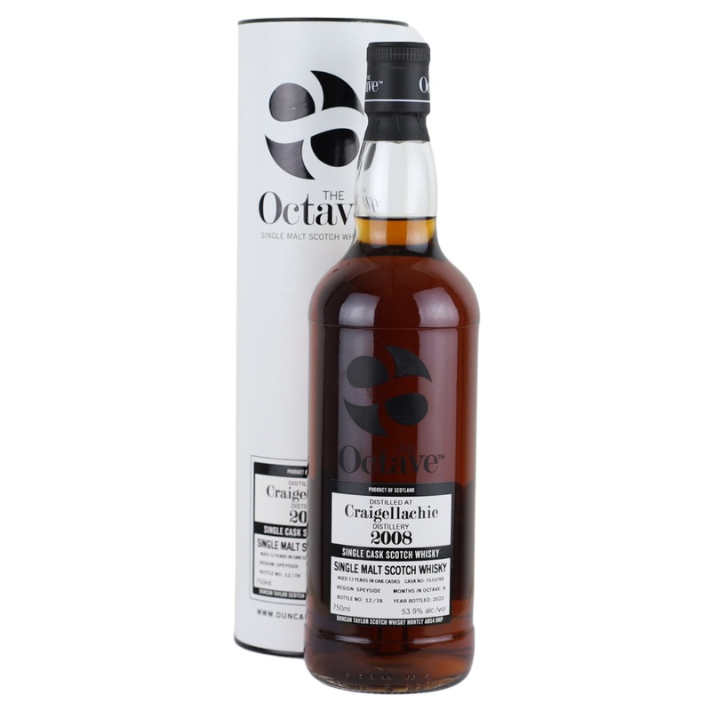 Craigellachie 2008 13 Year Old Duncan Taylor Octave