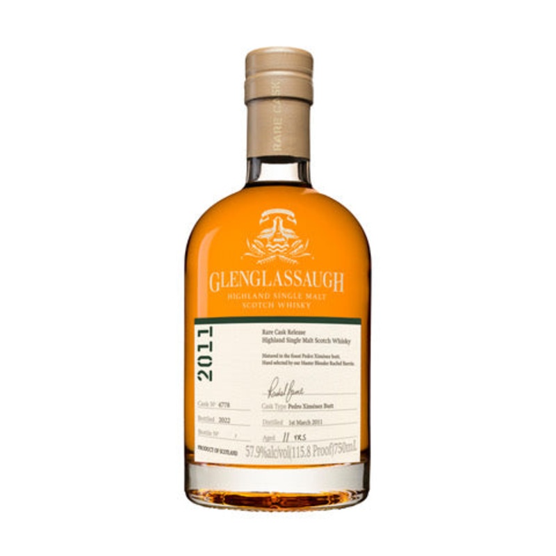 Glenglassaugh 11 Year Single Cask 4778 PX 20121