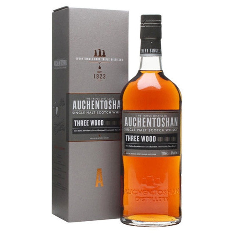 Auchentoshan Three Wood Single Malt Scotch Whisky