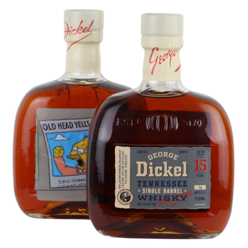 George Dickel 17 Year "Old Head" Single Barrel Tennessee Whiskey SBP