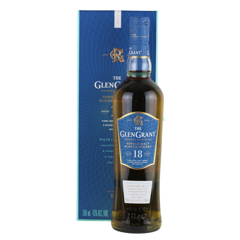 Glen Grant 18 Year Single Malt Scotch Whisky
