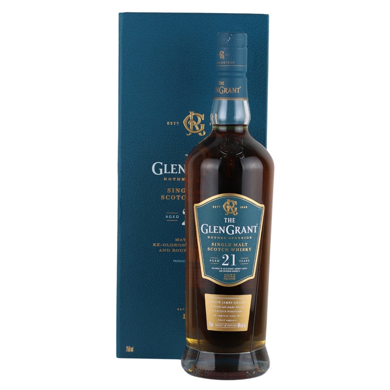 Glen Grant 21 Year Single Malt Scotch Whisky