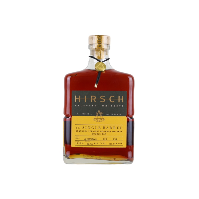 Hirsch The Single Barrel Double Oak Kentucky Straight Bourbon Whiskey