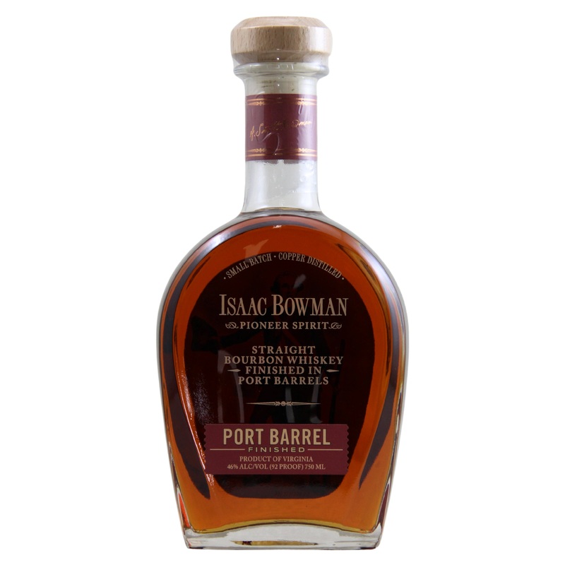 Isaac Bowman Port Finished Straight Bourbon Whiskey