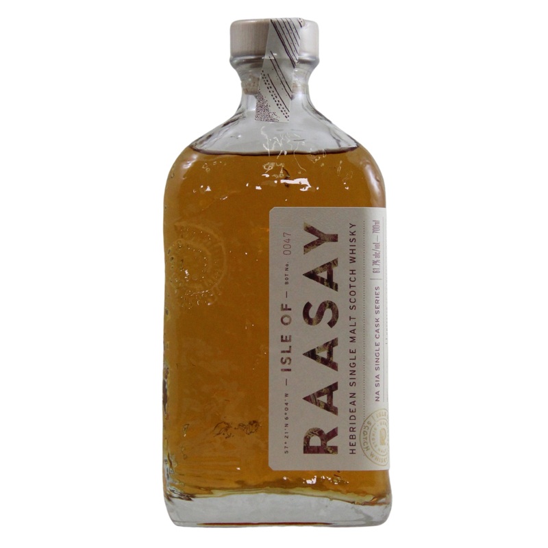 Isle of Raasay Unpeated Ex Bordeaux Single Malt Scotch Whisky