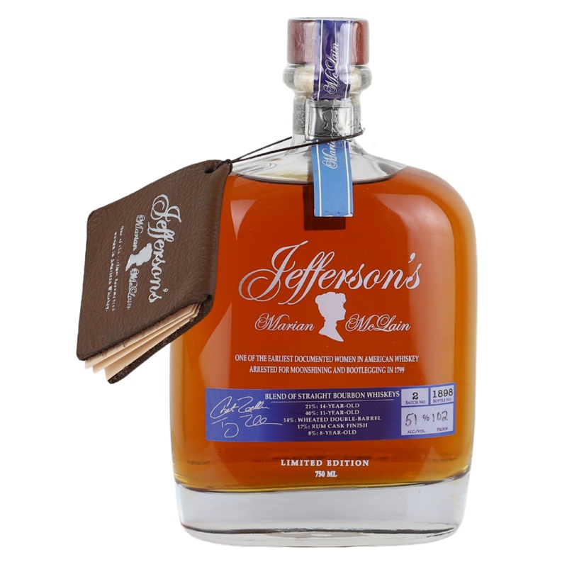 Jefferson's Marian McLain Limited Edition Bourbon