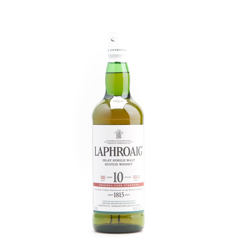 Laphroaig 10 Year Cask Strength Single Malt Scotch Whisky