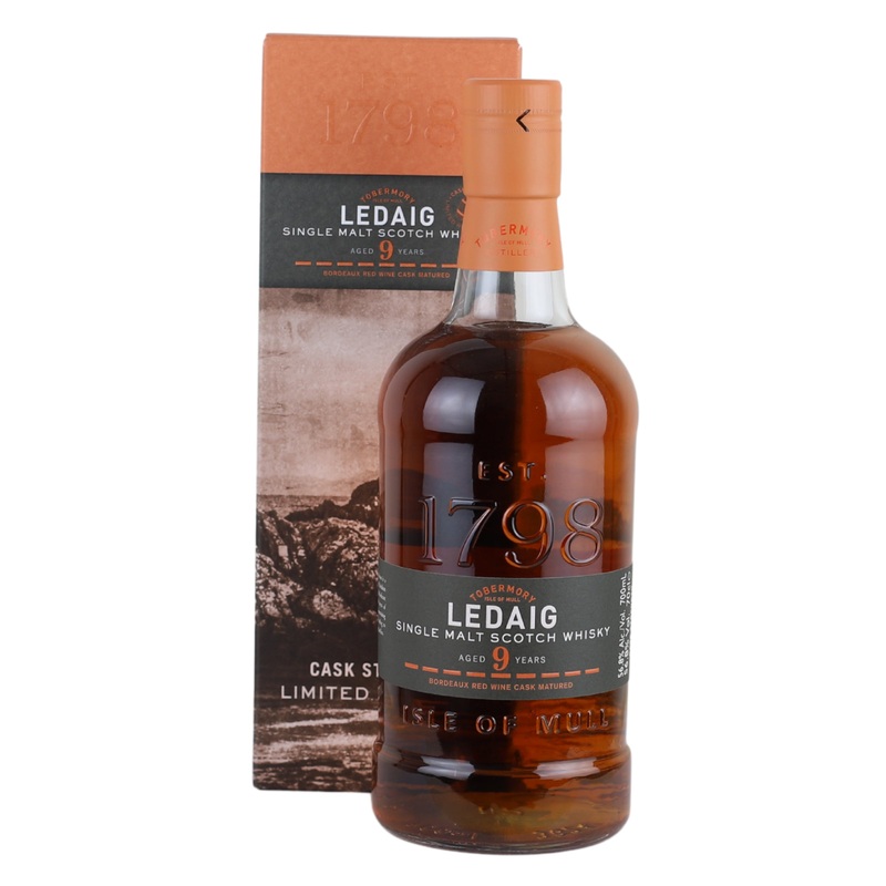 Ledaig 9 Year Cask Strength Bordeaux Cask Matured Single Malt