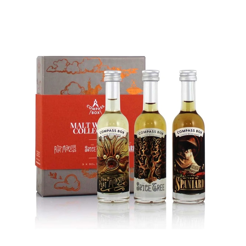 Compass Box Malt Whisky Collection, 3 x 5 cl