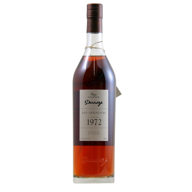 Darroze 1972 Chateau De Gaube Bas Armagnac