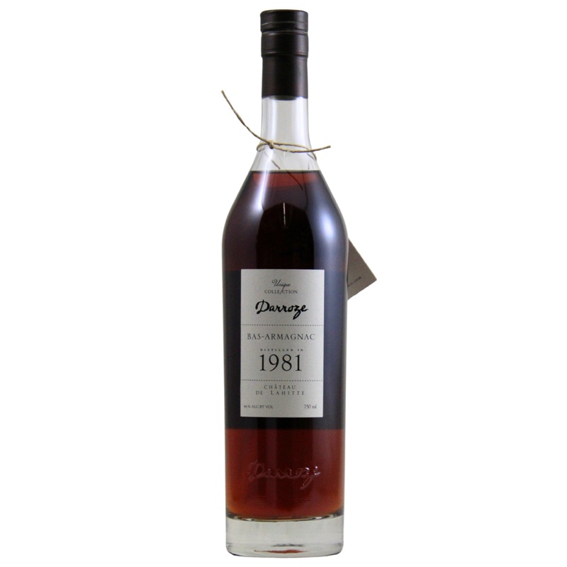 Darroze 1981 Domaine De Lahitte Bas Armagnac