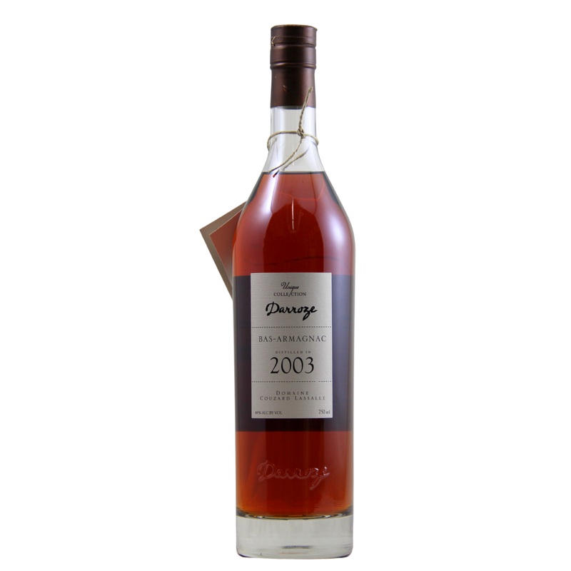 Darroze 2003 Domaine Couzard Lassalle Bas Armagnac