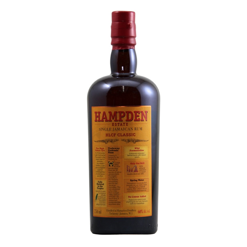 Hampden Estate Single Jamaican Rum HLCF Classic