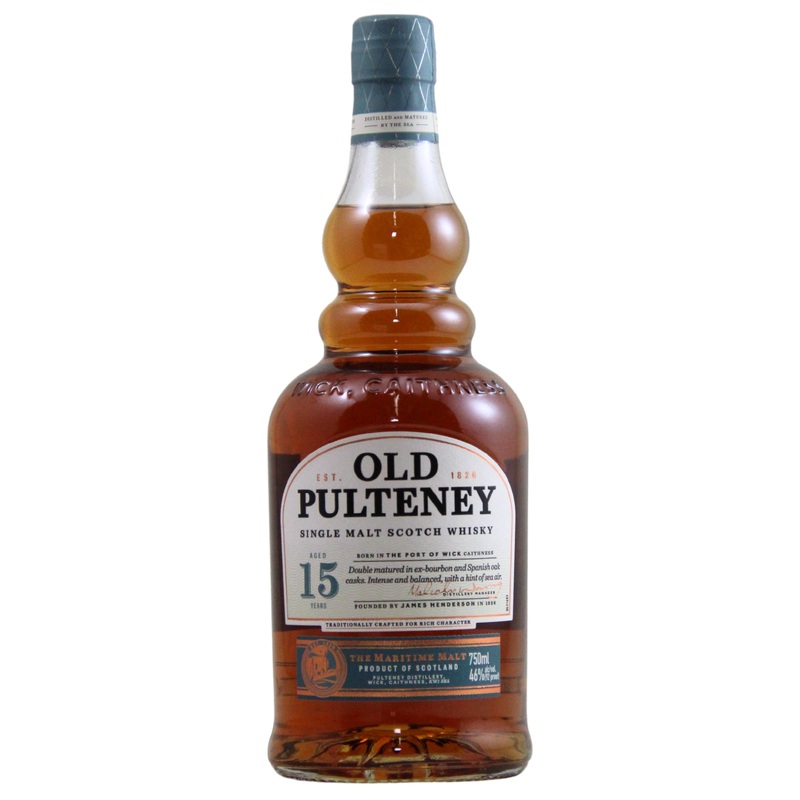 Old Pulteney 15 Year Maritime Single Malt Scotch Whisky
