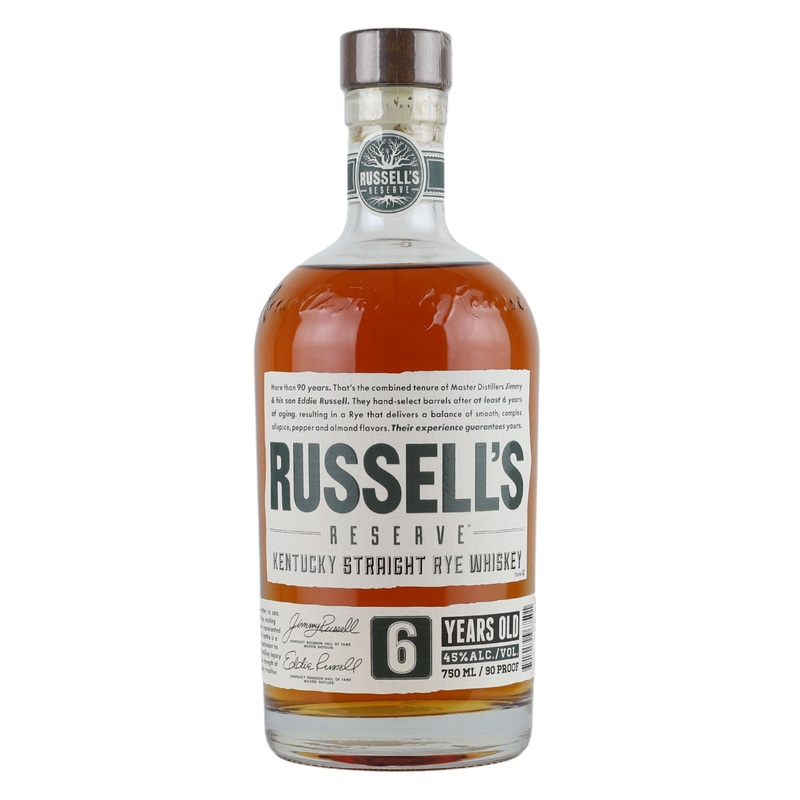 Russell's Reserve 6 Year Kentucky Straight Rye Whiskey