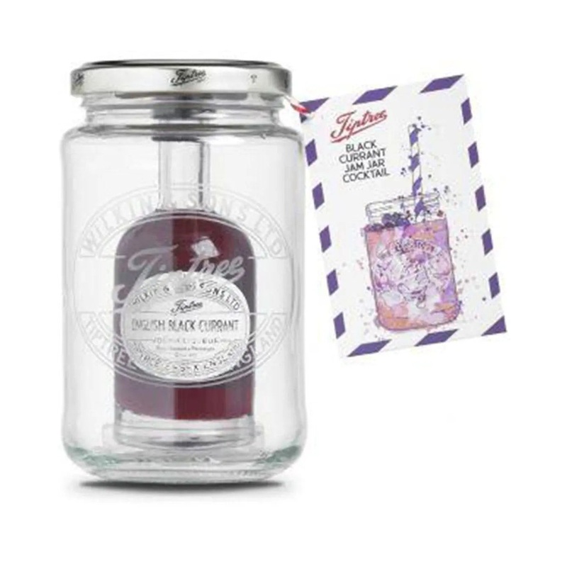 Tiptree English Black Currant Vodka Jam Jar Cocktail, 5 cl