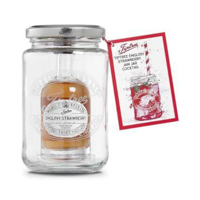 Tiptree English Strawberry Jam Jar Cocktail, 5 cl