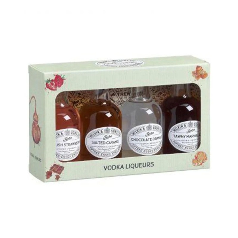 Tiptree Miniature Vodka Liqueurs Box, 4 x 5 cl