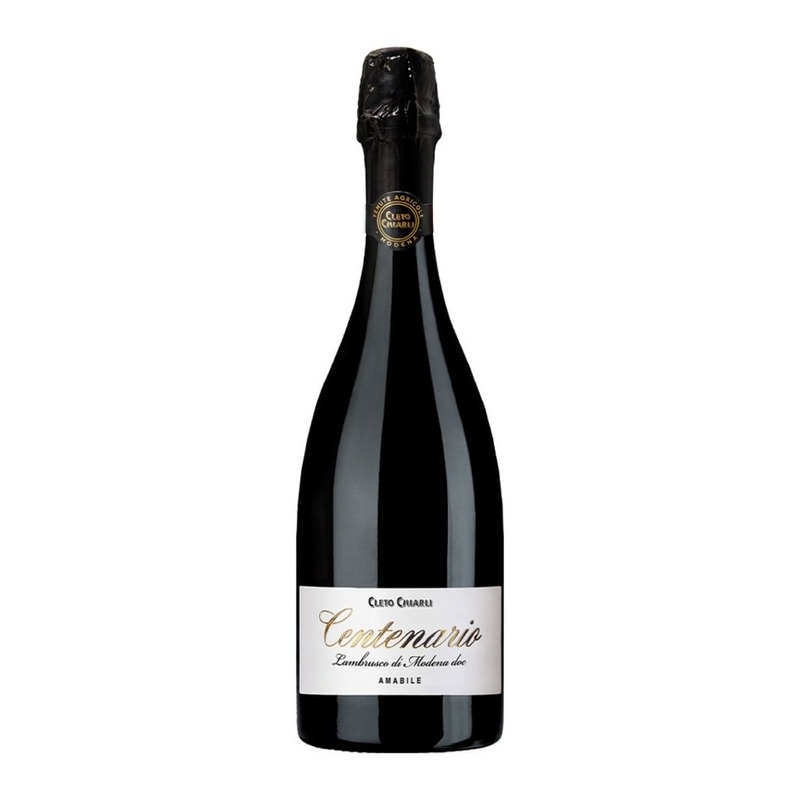 CLETO CHIARLI Centenario Lambrusco di Modena Amabile NV