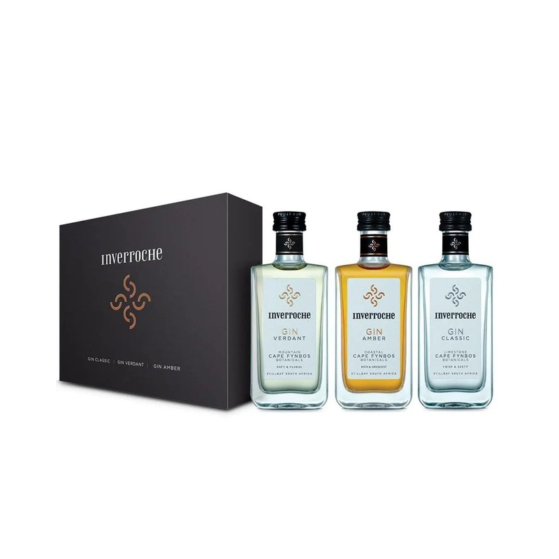 Inverroche Luxury Gin Miniature Gift Set, 3 x 5 cl