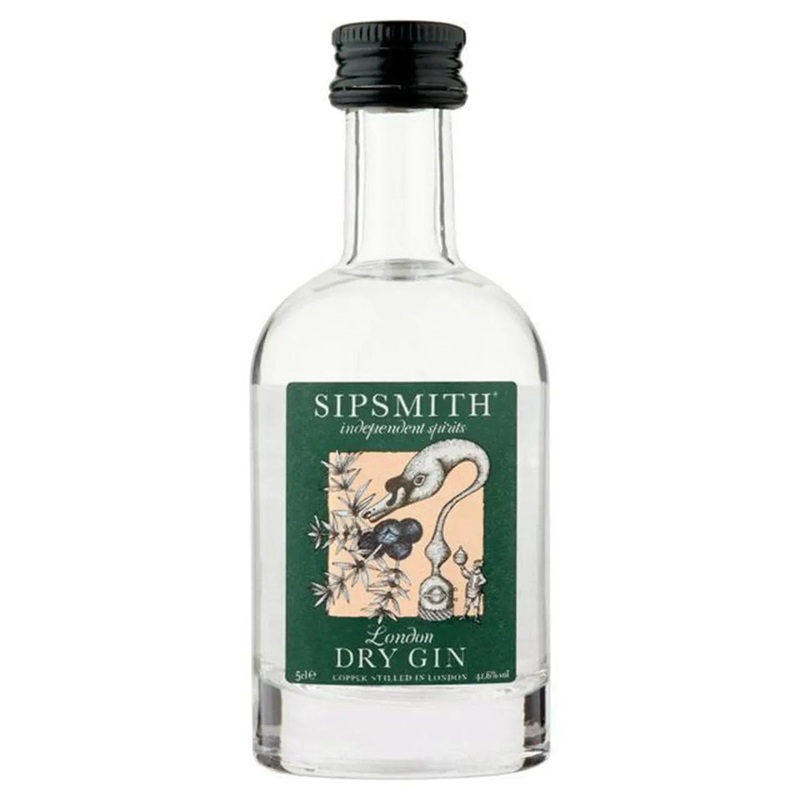 Sipsmith London Dry Gin Miniature, 5 cl
