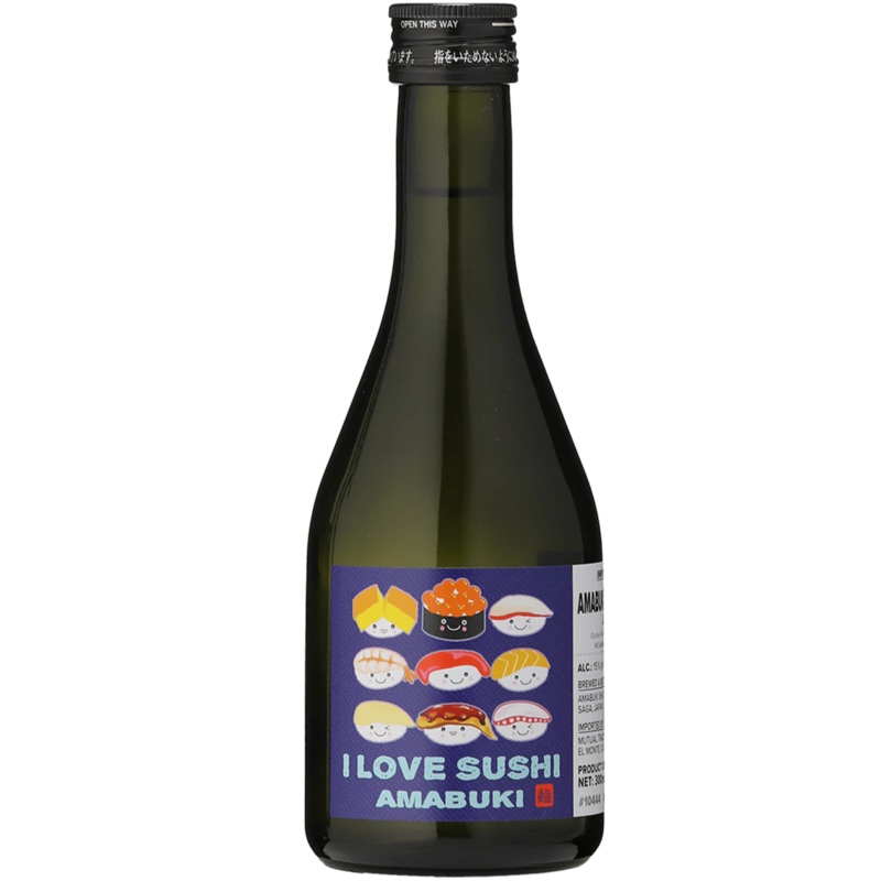 AMABUKI "I Love Sushi" Junmai 300ml