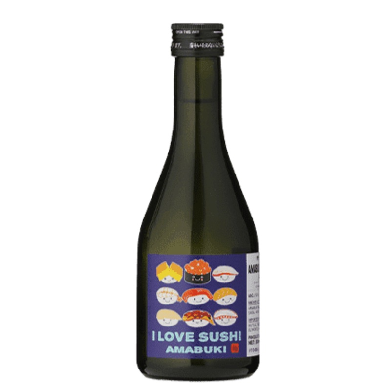 AMABUKI "I Love Sushi" Sake 200ml