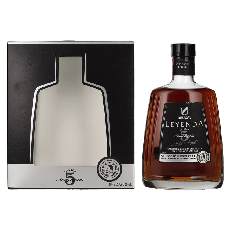 Brugal LEYENDA 5 Years Old Seleccion Especial 38% Vol. 0,7l in Giftbox