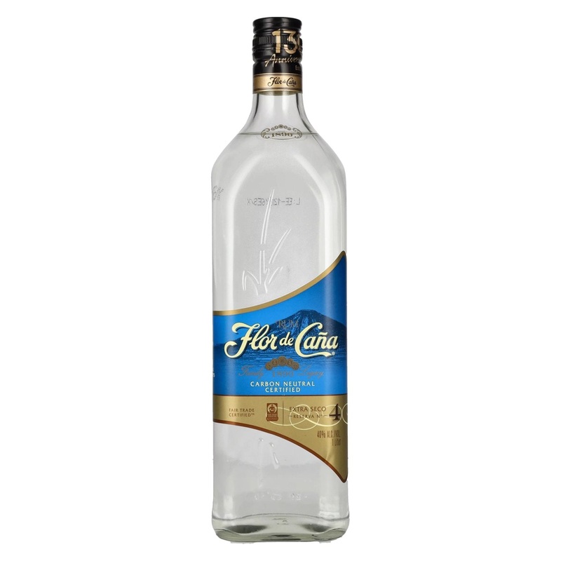 Flor de Cana EXTRA SECO Rum Reserva N 4 40% Vol. 1l