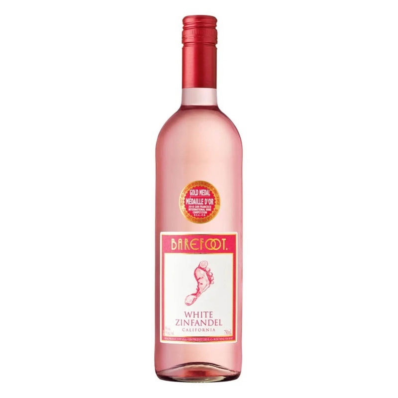 Barefoot White Zinfandel Rose Wine, 75 cl